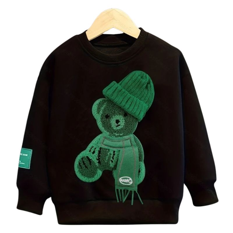 Conjunto Moletom Infantil Bordado de Ursinho Conjunto Moletom Infantil Bordado de Ursinho Loja do Bambino 