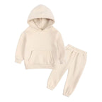 Conjunto Moletom Infantil Canguru Liso Conjunto Moletom Infantil Canguru Liso Loja do Bambino Branco 90 