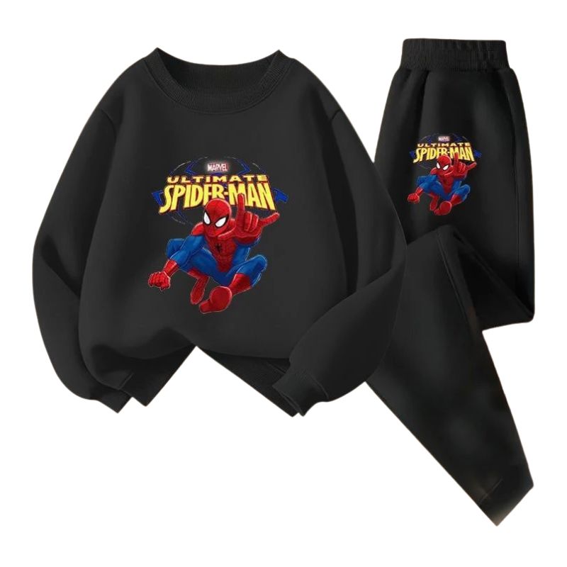 Conjunto Moletom Infantil Homem-Aranha Conjunto Moletom Infantil Homem-Aranha Loja do Bambino Modelo 01 100 