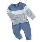 Conjunto Moletom Infantil Listrado Unissex Conjunto Moletom Infantil Listrado Unissex Loja do Bambino 