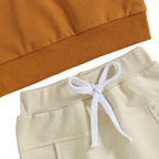 Conjunto Moletom Infantil Listrado Unissex Conjunto Moletom Infantil Listrado Unissex Loja do Bambino 