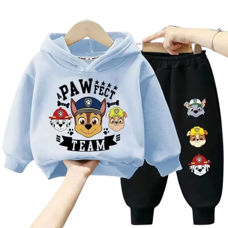 Conjunto Moletom Patrulha Canina Infantil Conjunto Moletom Patrulha Canina Infantil Loja do Bambino Azul 90 