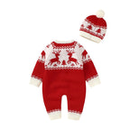 Conjunto Natalino Bebê Bambino - Macacão e Touca Conjunto Natalino Infantil Bambino - Macacão e Touca Loja do Bambino 