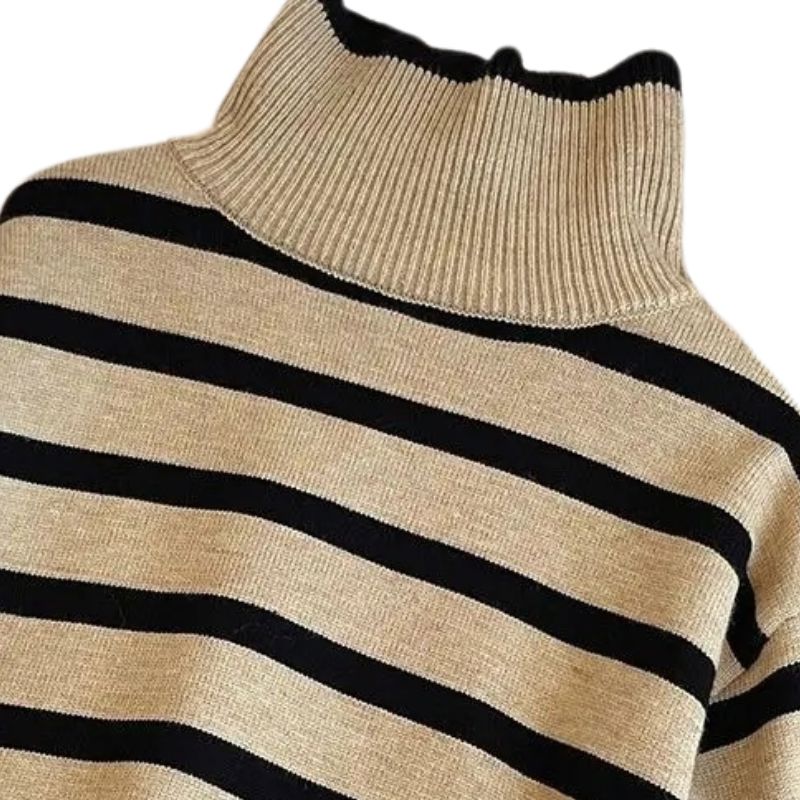 Conjunto Suéter Listrado Infantil Feminino Conjunto Suéter Listrado Infantil Feminino Loja do Bambino 