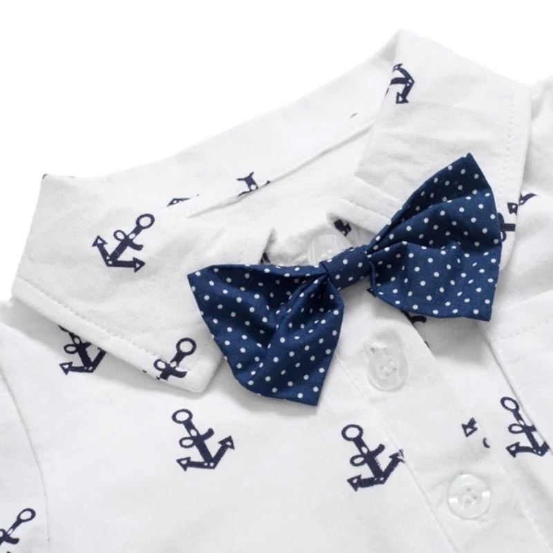 Conjunto Terno Infantil com Boina Summer Boy Conjunto Terno Infantil com Boina SummerBoy Loja do Bambino 