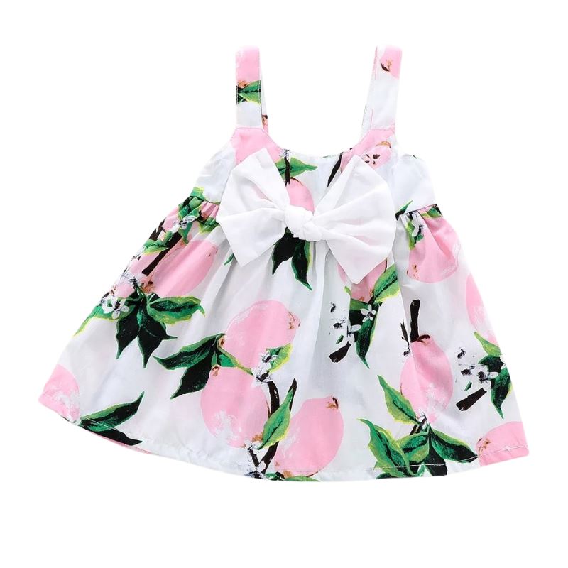 Vestido Princesa sem Mangas - Bebês de 0 a 2 Anos Vestido Princesa sem Mangas - Bebês de 0 a 2 Anos Loja do Bambino 