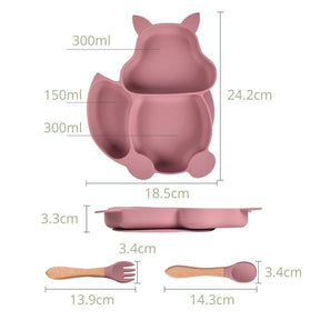 Conjunto Alimentação de Silicone Conjunto Alimentação de Silicone Loja do Bambino 