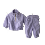 Conjunto Infantil Inverno Conjunto Infantil Inverno Loja do Bambino Roxo 6 - 9 Meses 