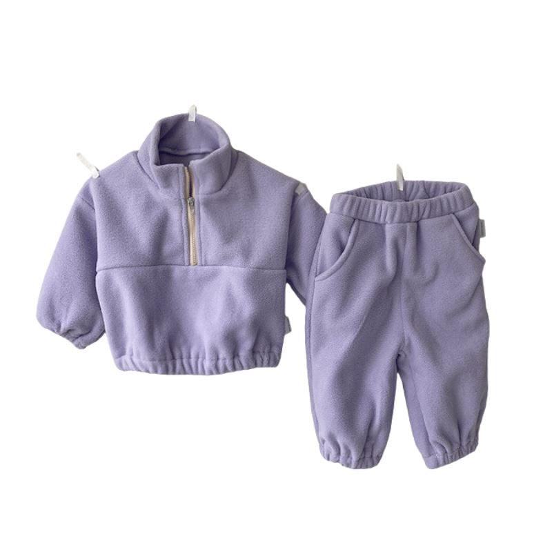 Conjunto Infantil Inverno Conjunto Infantil Inverno Loja do Bambino Roxo 6 - 9 Meses 
