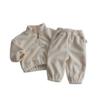 Conjunto Infantil Inverno Conjunto Infantil Inverno Loja do Bambino Bege 6 - 9 Meses 