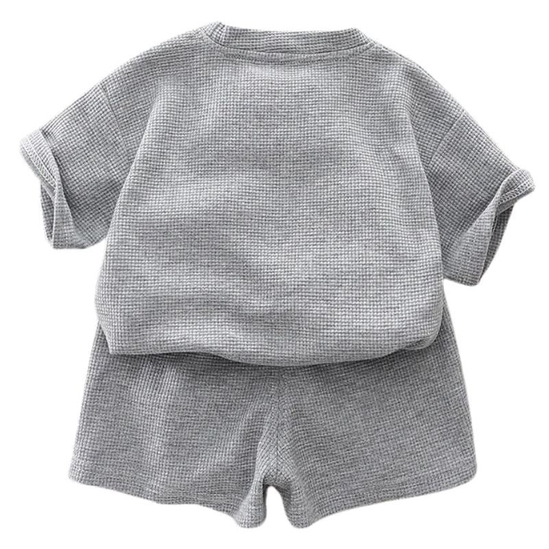 Conjunto Infantil de Verão Masculino Casual Conjunto Infantil de Verão Masculino Casual Loja do Bambino 