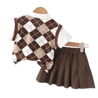 Conjunto Infantil de Verão Menina e Menino High School Conjunto Infantil de Verão Menina e Menino High School Loja do Bambino 