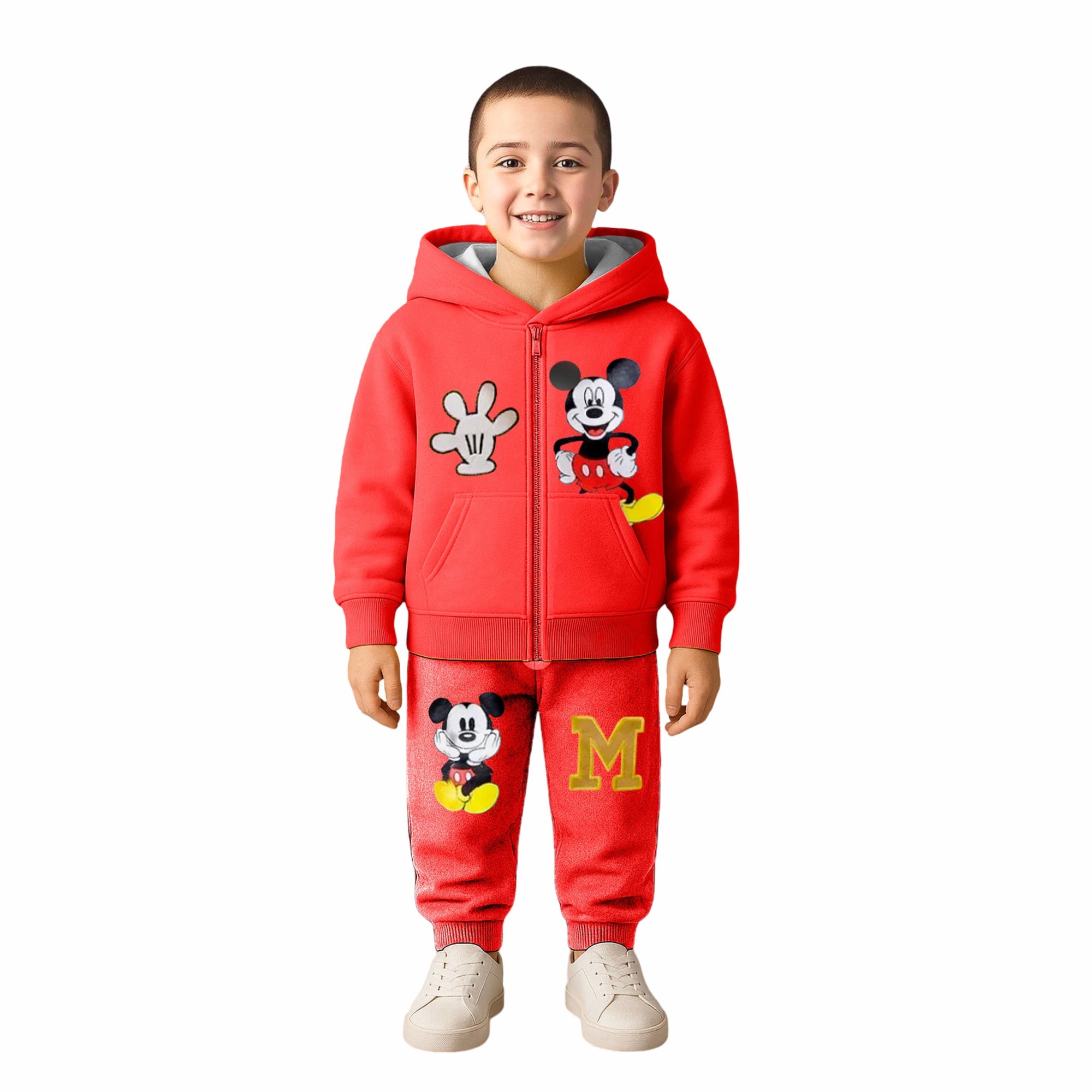 Conjunto Moletom Infantil 3 Peças Mickey Conjunto Moletom Infantil 3 Peças Mickey Loja do Bambino 