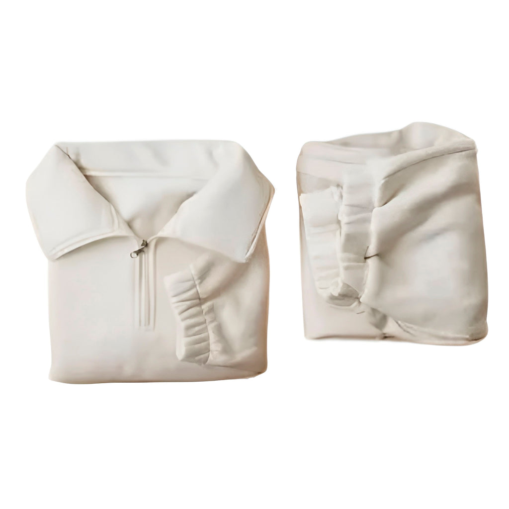 Conjunto Moletom Infantil Gola Alta com Zíper Conjunto Moletom Infantil Gola Alta com Zíper Loja do Bambino 