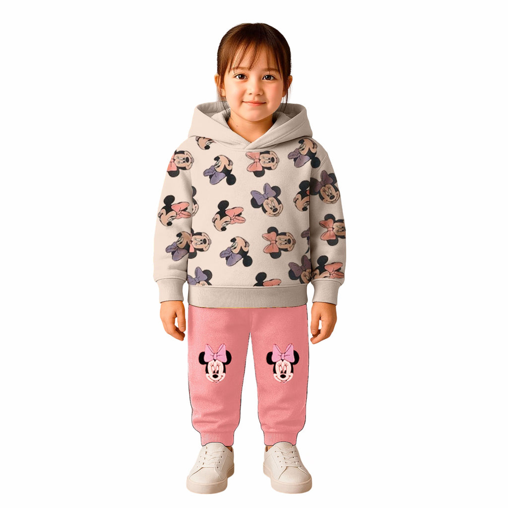 Conjunto Moletom Infantil Minnie com Capuz Conjunto Moletom Infantil Minnie com Capuz Loja do Bambino 