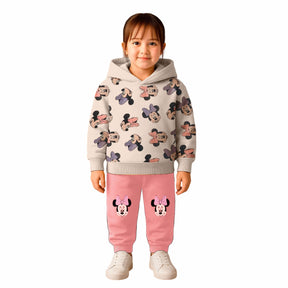 Conjunto Moletom Infantil Minnie com Capuz Conjunto Moletom Infantil Minnie com Capuz Loja do Bambino 