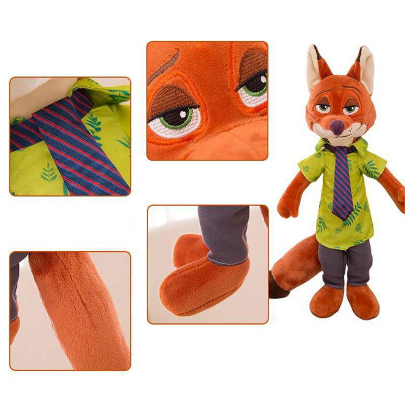 Conjunto Pelúcia Zootopia Nick Raposa e Judy Coelha Conjunto Pelúcia Zootopia Nick Raposa e Judy Coelha Loja do Bambino 