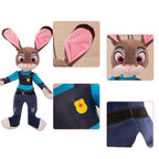 Conjunto Pelúcia Zootopia Nick Raposa e Judy Coelha Conjunto Pelúcia Zootopia Nick Raposa e Judy Coelha Loja do Bambino 