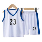 Conjunto de Basquete Infantil para o Verão - Conjunto com até 4 Unidades Conjunto de Basquete Infantil para o Verão - Conjunto com até 4 Unidades Loja do Bambino Branco 100 