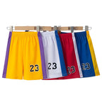 Conjunto de Basquete Infantil para o Verão - Conjunto com até 4 Unidades Conjunto de Basquete Infantil para o Verão - Conjunto com até 4 Unidades Loja do Bambino Conjunto 4 Calções 100 