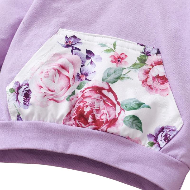 Conjunto de Moletom Floral Infantil Bambino Conjunto de Moletom Floral Infantil Bambino Loja do Bambino 