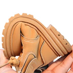 Coturno Infantil Couro Suede Peluciado Coturno Infantil Couro Suede Peluciado Loja do Bambino 