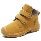 Coturno Infantil Peluciado Velcro Coturno Infantil Peluciado Velcro Loja do Bambino Marrom 30 (19.2cm) 