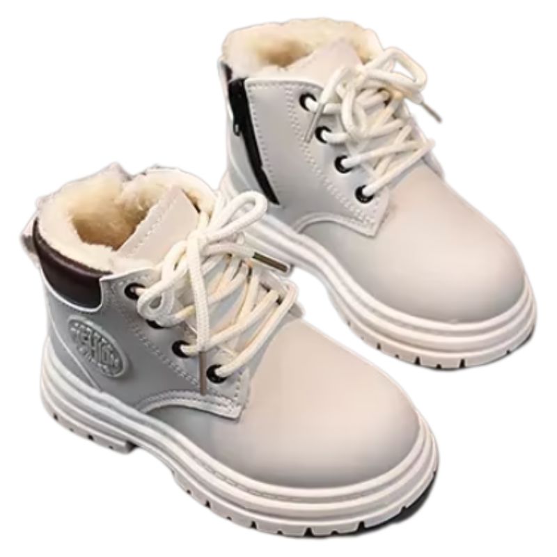 Coturno Infantil Sport Fashion Coturno Infantil Sport Fashion Loja do Bambino Branco Peluciado 21 (13cm) 