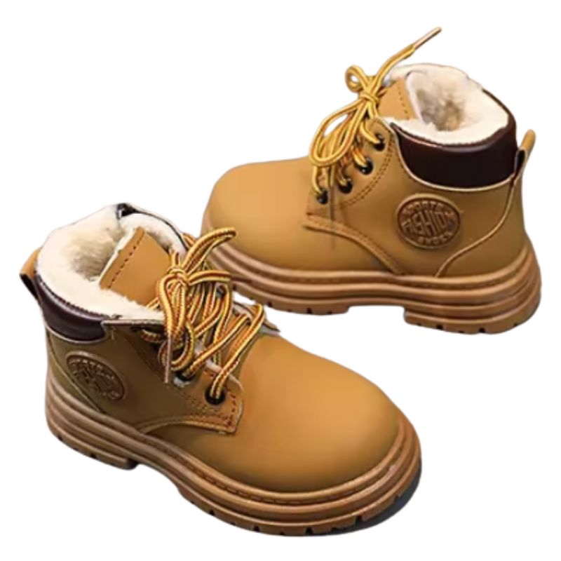 Coturno Infantil Sport Fashion Coturno Infantil Sport Fashion Loja do Bambino Marrom Peluciado 21 (13cm) 