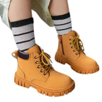 Coturno Infantil com Zíper Lateral Coturno Infantil com Zíper Lateral Loja do Bambino 