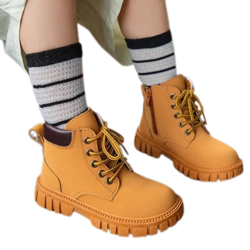 Coturno Infantil com Zíper Lateral Coturno Infantil com Zíper Lateral Loja do Bambino 