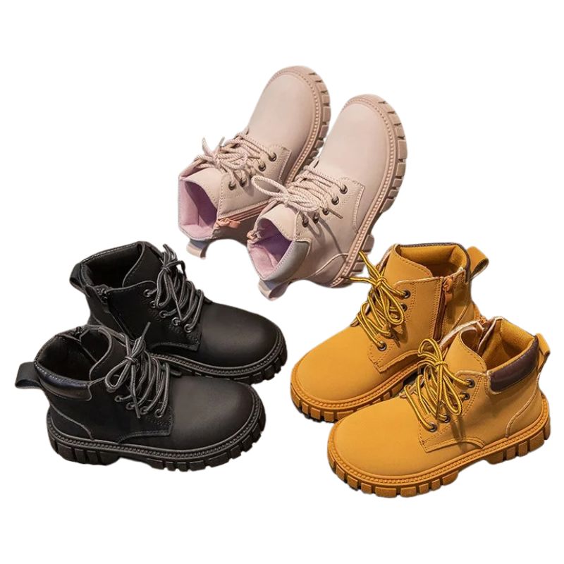 Coturno Infantil com Zíper Lateral Coturno Infantil com Zíper Lateral Loja do Bambino 