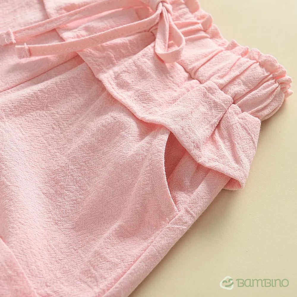 Conjunto Feminino Bordado - Estilo Encantador para Meninas de 3 a 7 Anos Conjunto Feminino Bordado - Estilo Encantador para Meninas de 3 a 7 Anos Loja do Bambino 