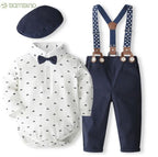 Conjunto Terno Infantil Gentleman Baby Conjunto Terno Infantil Gentleman Baby Loja do Bambino Azul 3-6M 