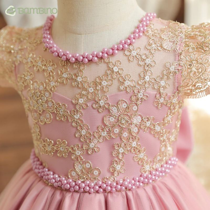 Vestido Gala Luxo para Meninas - de 1 Ano - 5 Anos Loja do Bambino 