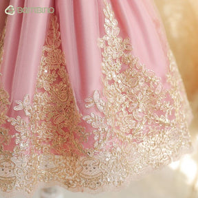 Vestido Gala Luxo para Meninas - de 1 Ano - 5 Anos Loja do Bambino 