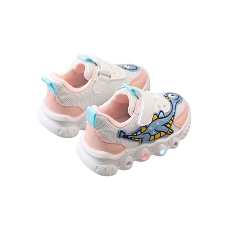 Tênis Dino LED Infantil Bambino Tênis Dino LED Infantil Bambino Loja do Bambino 