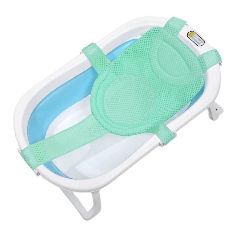 Almofada de Banheira para Banho Respirável Recém Nascido Bambino Almofada de Banheira para Banho Respirável Recém Nascido Bambino Loja do Bambino Verde 