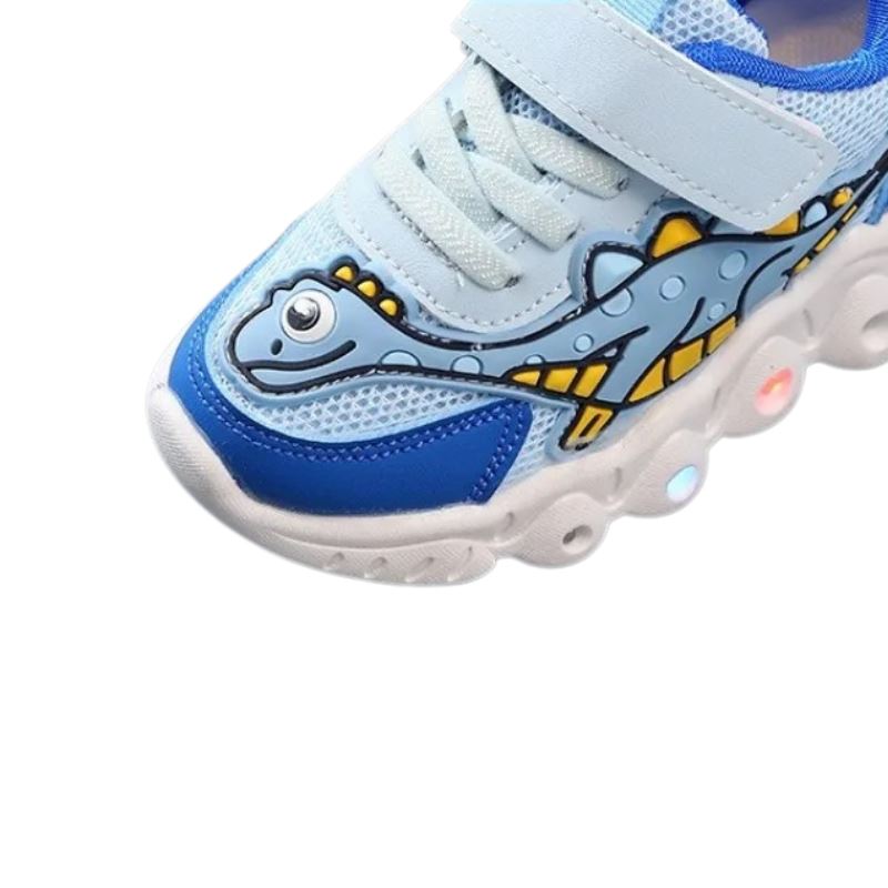 Tênis Dino LED Infantil Bambino Tênis Dino LED Infantil Bambino Loja do Bambino 