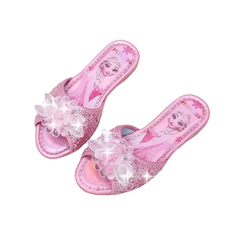 Rasteirinha Elsa Infantil Rasteirinha Elsa Infantil Loja do Bambino 