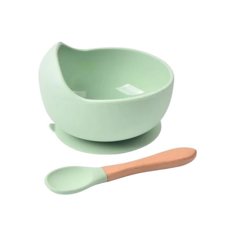 Kit Alimentação de Silicone para Bebês Kit Alimentação de Silicone Loja do Bambino 