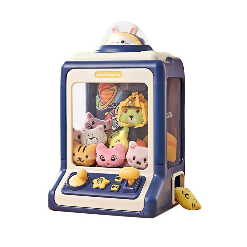 Máquina Shopping de Pegar Bichinhos com 10 Bichinhos Inclusos Máquina de Pegar Bichinhos Loja do Bambino Azul 