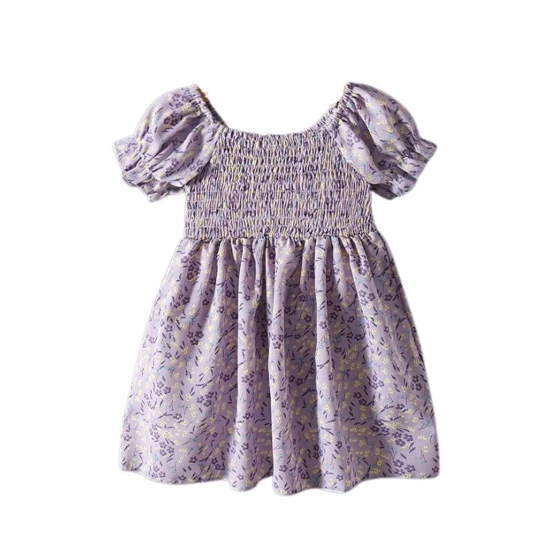 Vestido Camponesa Leve Infantil Bambino Vestido Camponesa Infantil Bambino Loja do Bambino Lilás 80 