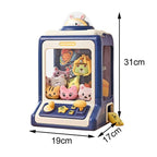 Máquina Shopping de Pegar Bichinhos com 10 Bichinhos Inclusos Máquina de Pegar Bichinhos Loja do Bambino 