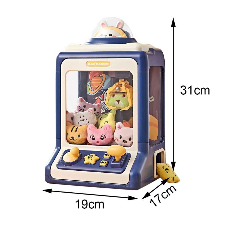 Máquina Shopping de Pegar Bichinhos com 10 Bichinhos Inclusos Máquina de Pegar Bichinhos Loja do Bambino 