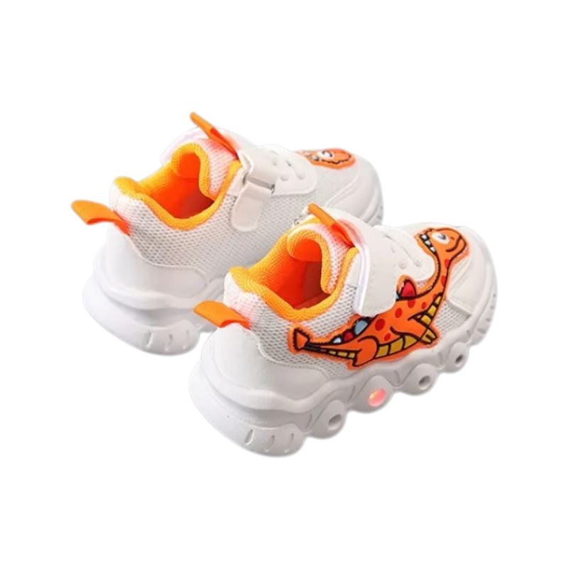 Tênis Dino LED Infantil Bambino Tênis Dino LED Infantil Bambino Loja do Bambino 