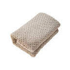 Cobertor Primeiro Toque para Bebê Bambino Manta Primeiro Toque Bambino Loja do Bambino Marrom M - 70x100cm 