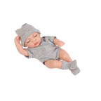 Bebê Reborn de Silicone Realista Bebê Reborn de Silicone Realista Loja do Bambino Cinza 