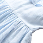 Vestido Azul Celeste para Meninas - Charme Casual para Festas de Verão Vestido Azul Celeste para Meninas - Charme Casual para Festas de Verão Loja do Bambino 