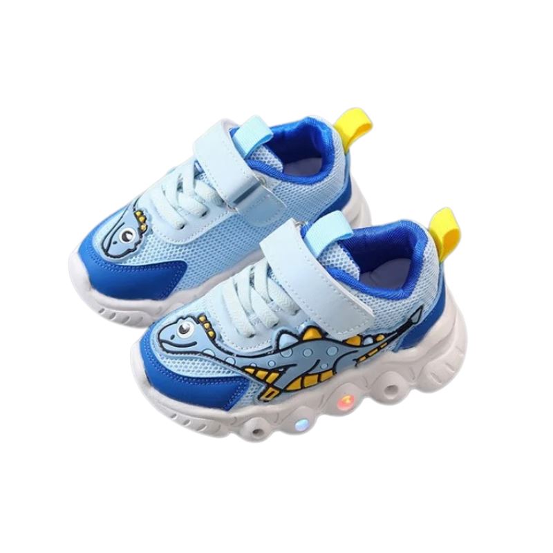 Tênis Dino LED Infantil Bambino Tênis Dino LED Infantil Bambino Loja do Bambino 